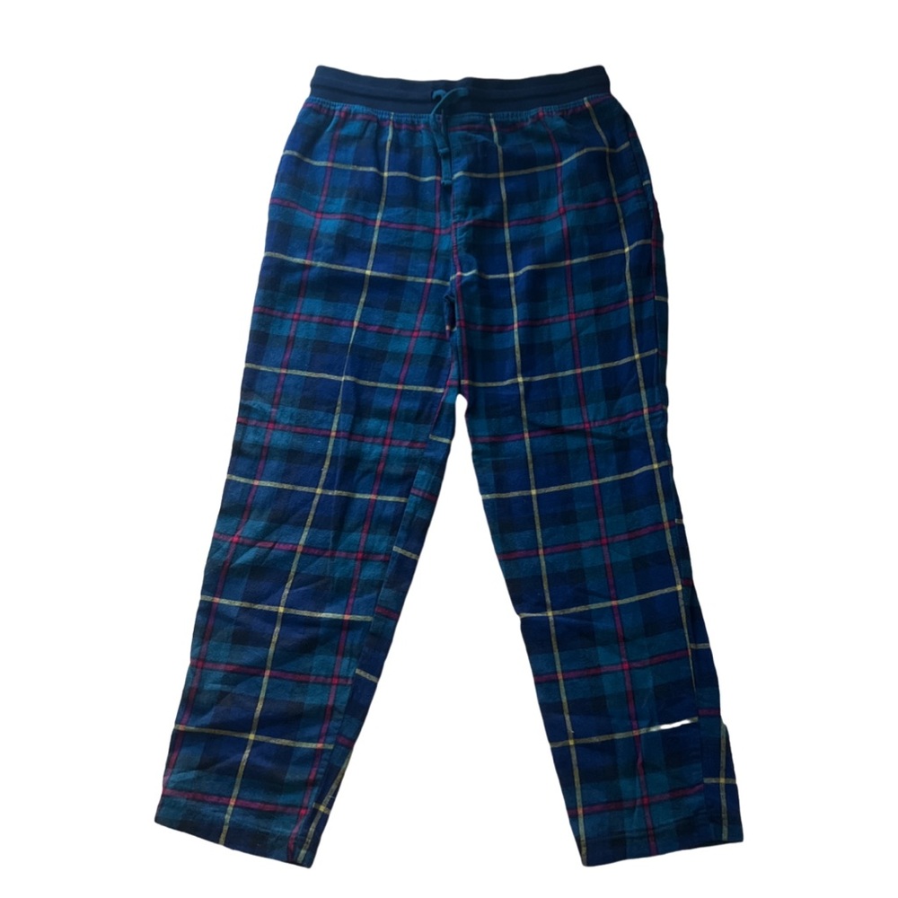 Pajama Pants Blue/Green Plaid